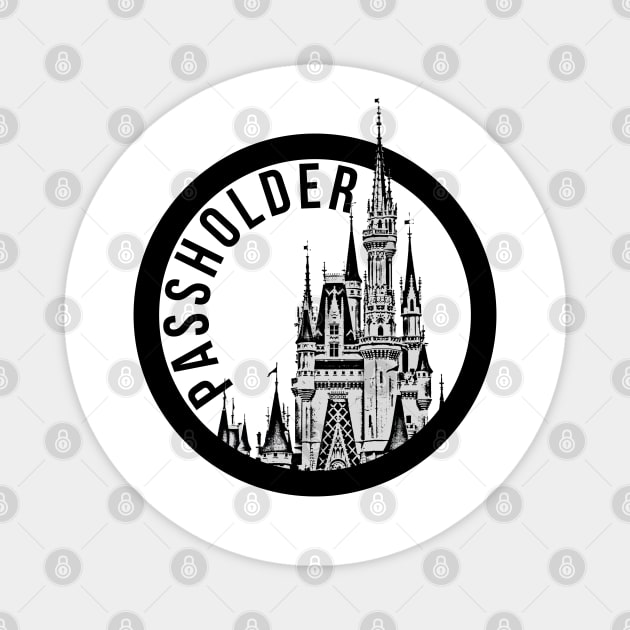 Passholder Magic Castle Magnet by FandomTrading